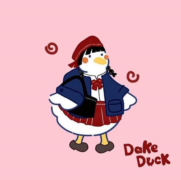 Avatar vịt cute weibo 4