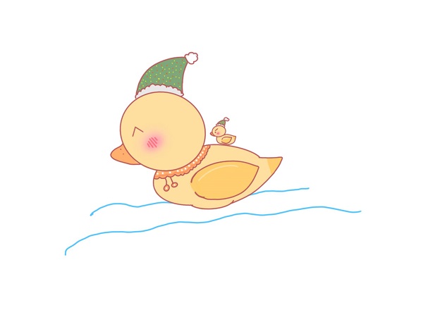 Avatar cute ảnh con vịt vàng 8