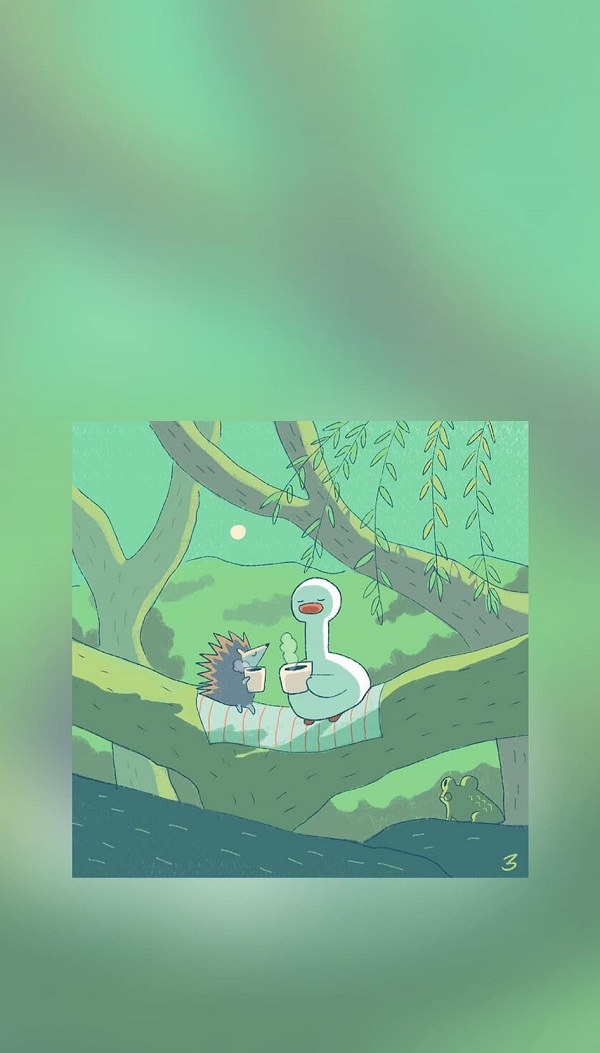 Avatar con vịt cute vui vẻ 7
