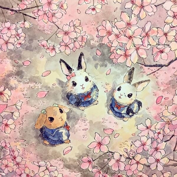Avatar thỏ cute 13