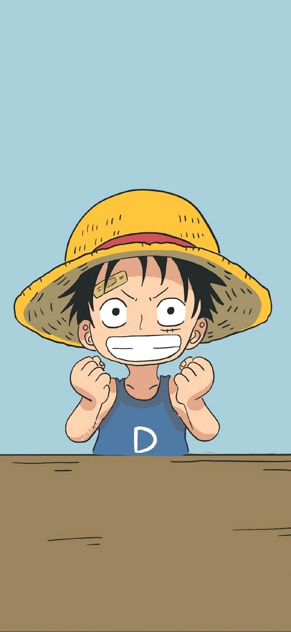 Hình nền Luffy cute 12