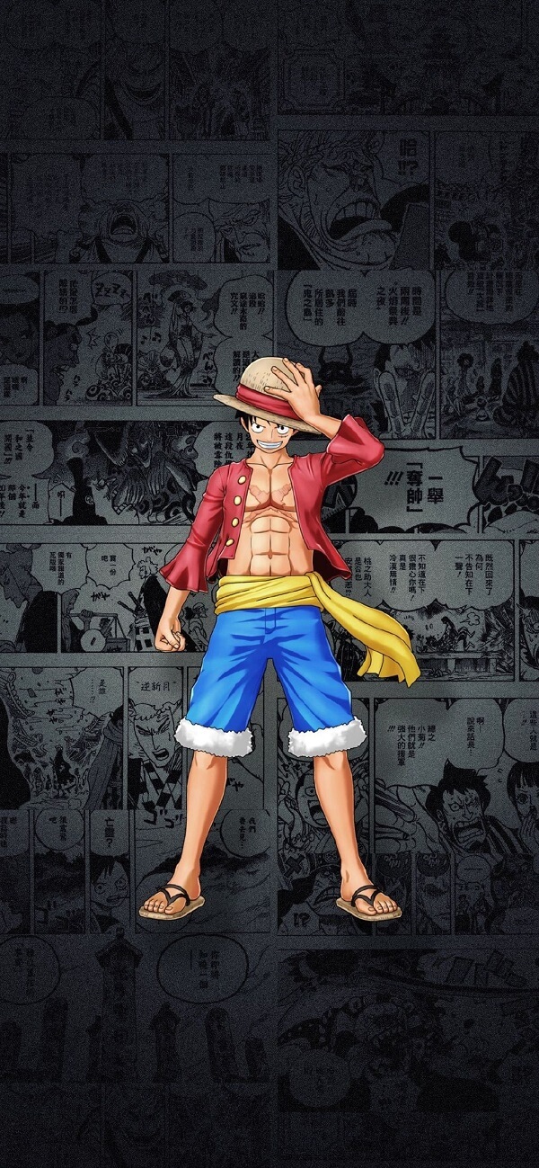 Hình nền điện thoại Luffy ngầu 1