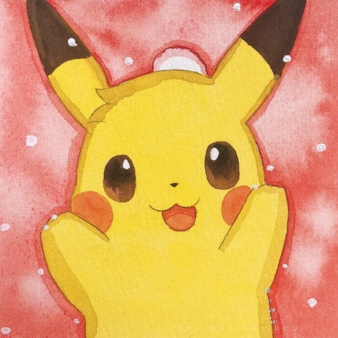 Hình nền máy tính pikachu cute 6