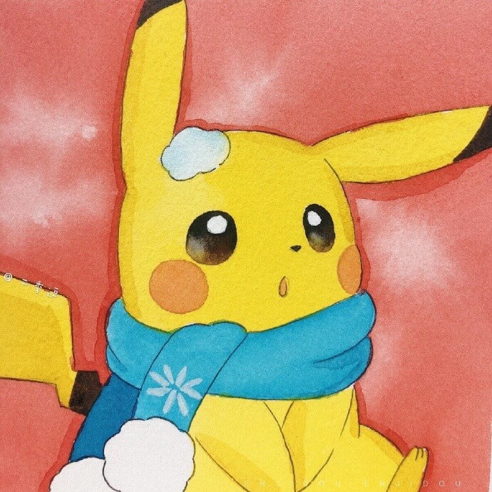 Hình nền máy tính pikachu cute 7