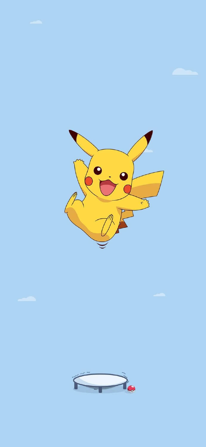 Hình nền điện thoại Pikachu cute 9