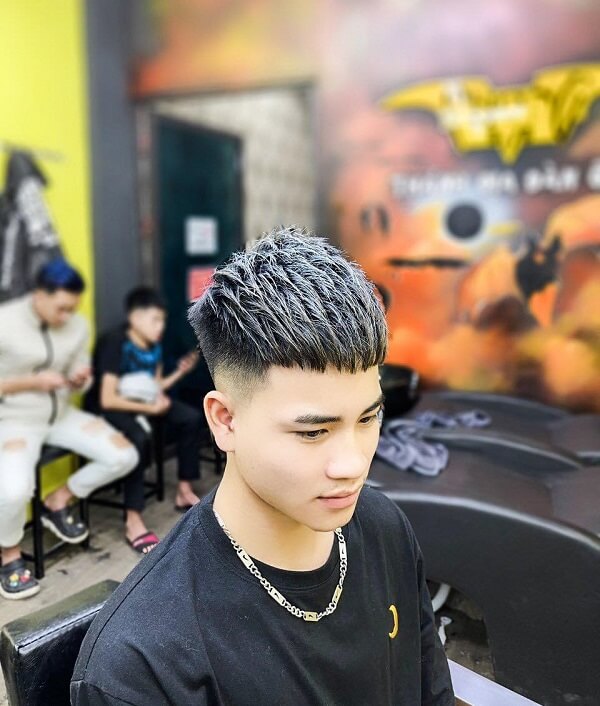 Kiểu tóc mohican ngắn 8