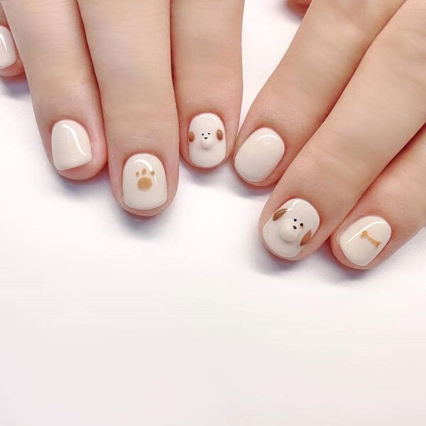 Mẫu nail cute nhất hiện nay 1