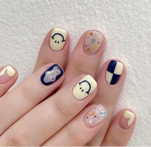 Mẫu nail cute nhất hiện nay 4