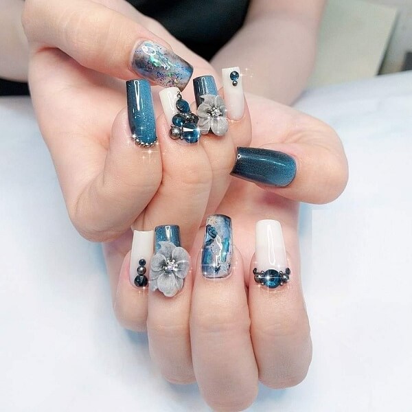 Mẫu nail tết mới 5