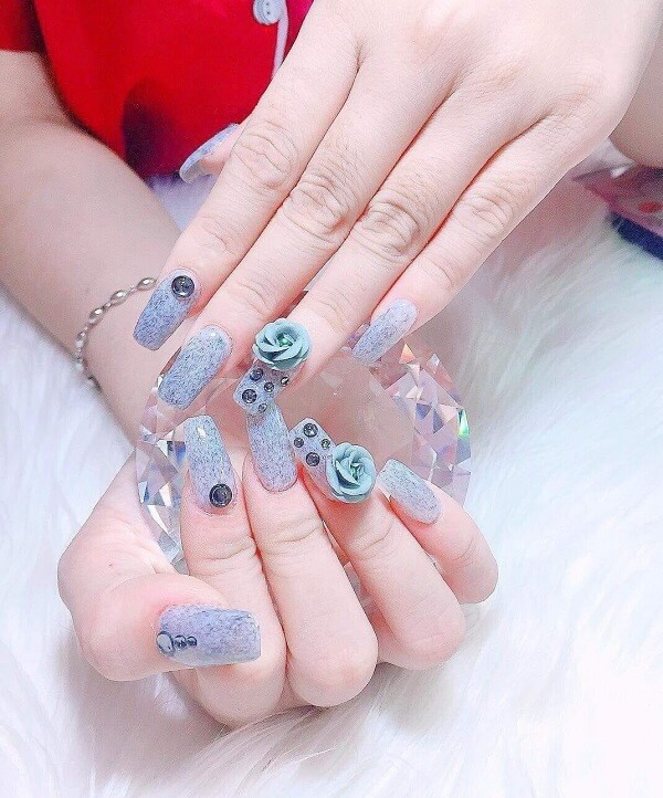 Mẫu nail tết mới 6