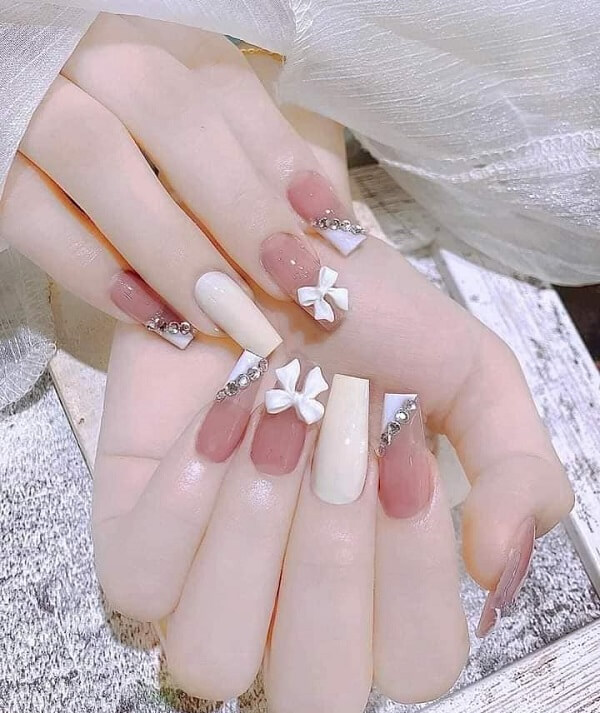 Mẫu nail xinh đón tết 8