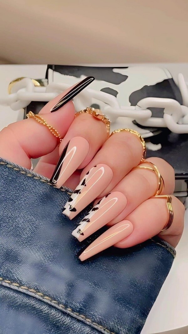 Mẫu nail xinh đón tết 2