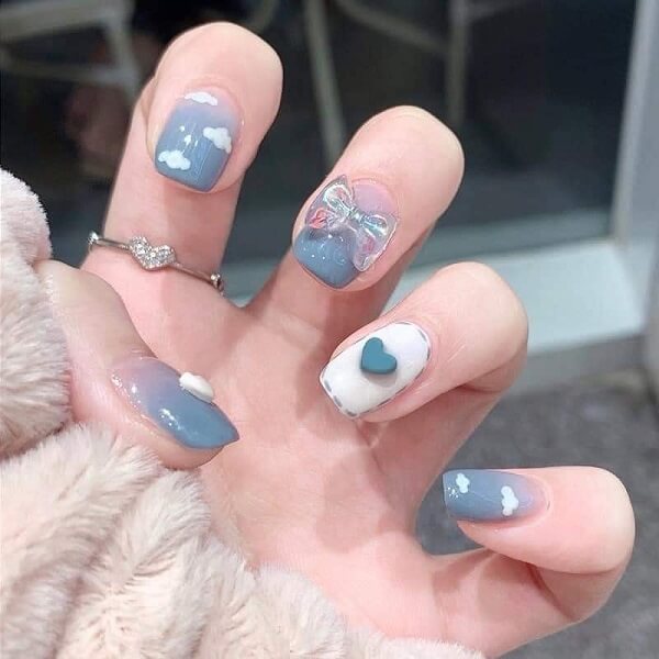 Nail xinh cute 5