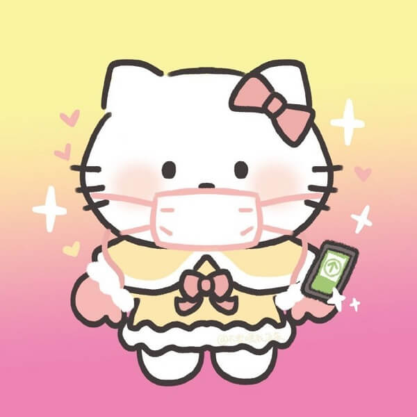 Ảnh hello kitty cute 9