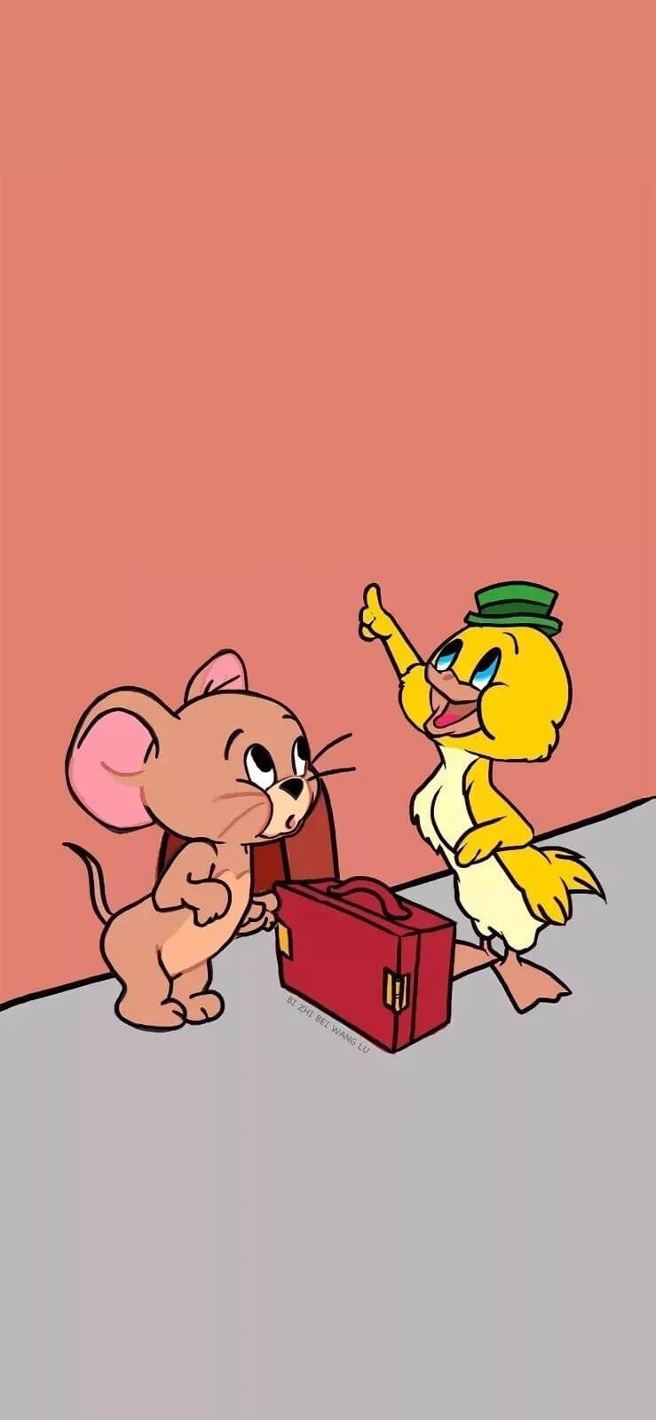 Hình nền điện thoại tom and jerry 9