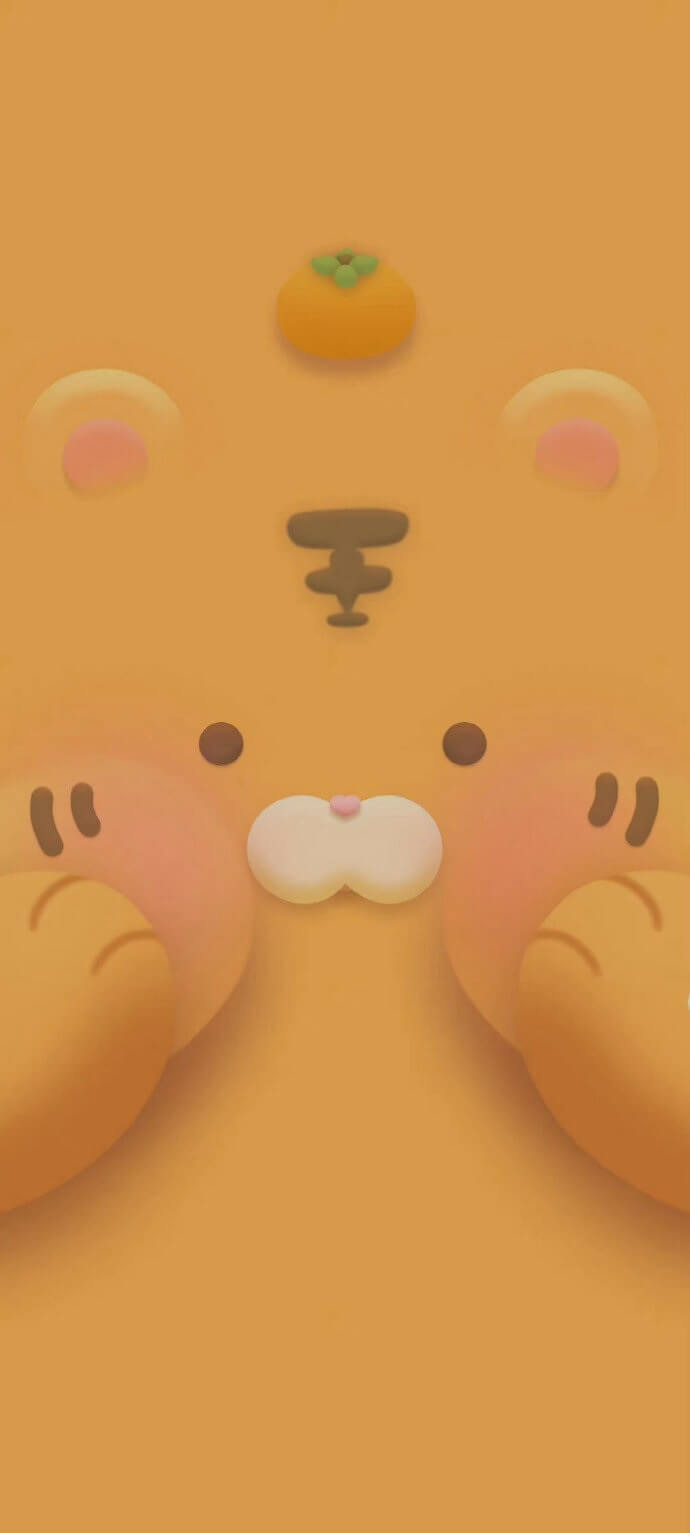 hình nền hổ dễ thương 8