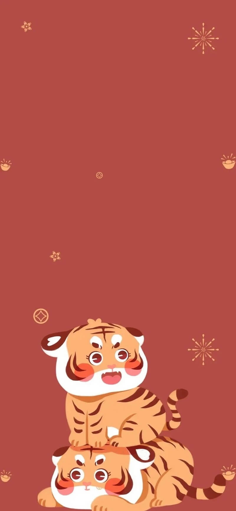 hình nền hổ dễ thương 4