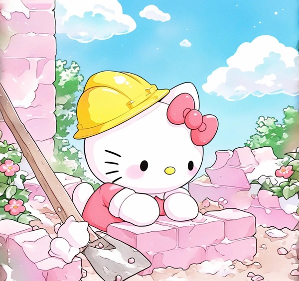 Mèo hello kitty đáng yêu 42