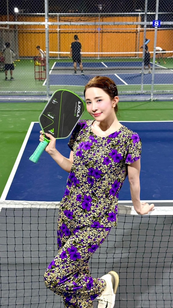 diễn viên Quỳnh Nha pickleball 5