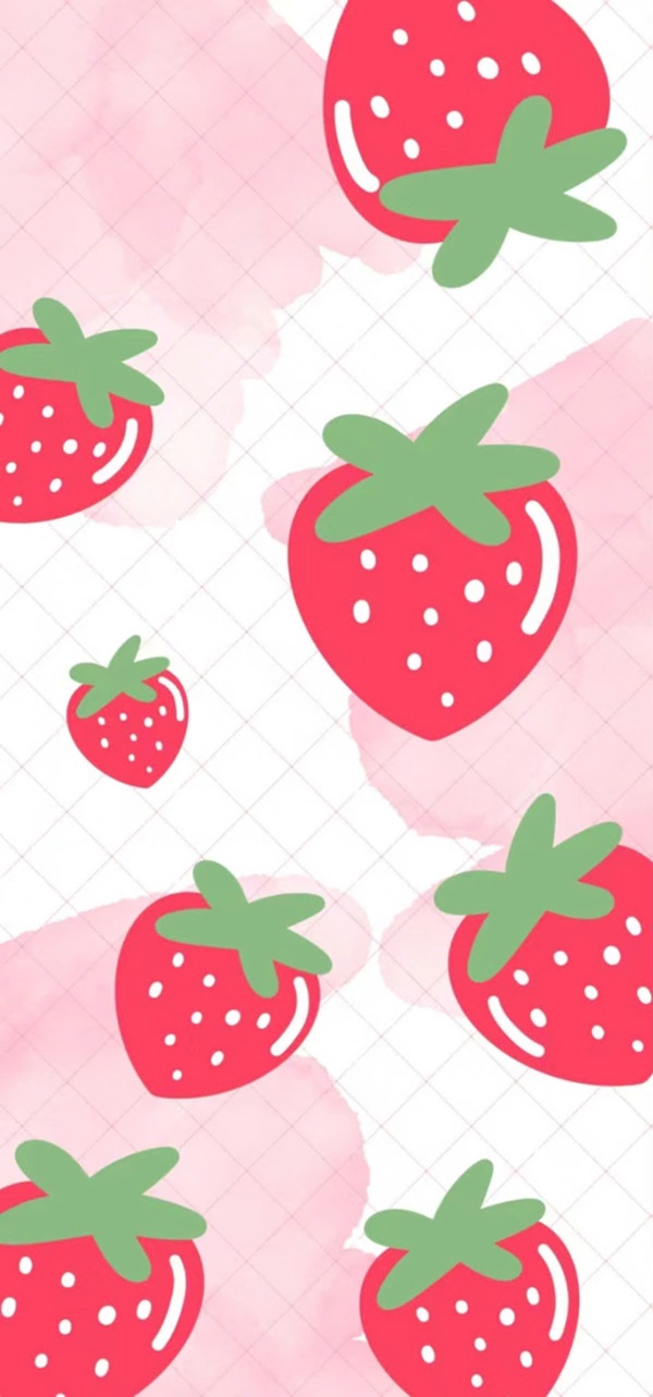 Strawberry hình nền dâu tây cute 25