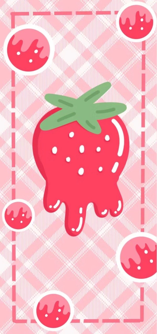 Strawberry hình nền dâu tây cute 26