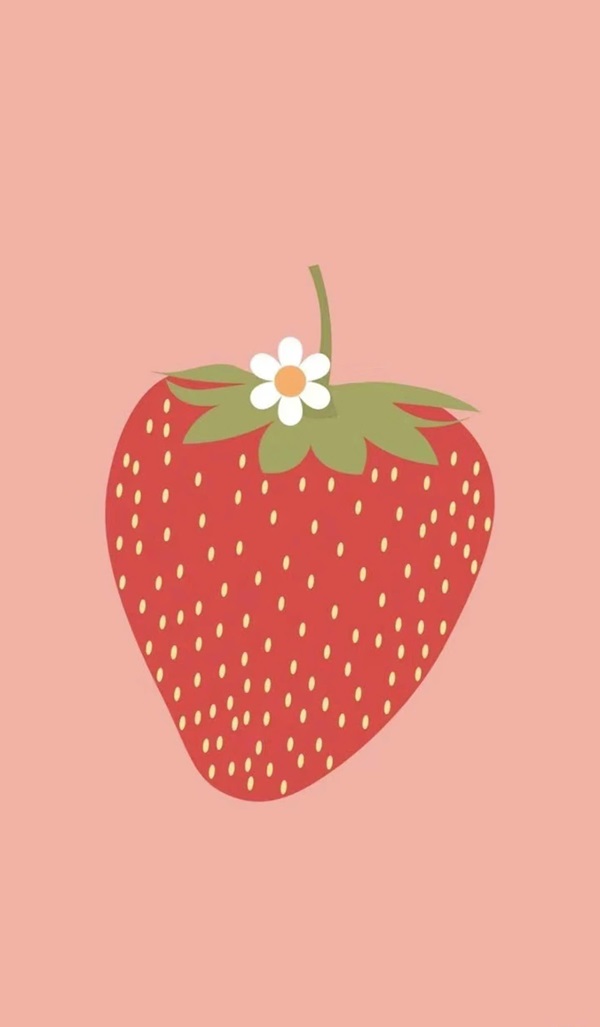 Strawberry hình nền dâu tây cute 28