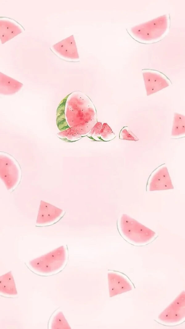 Background hình nền dưa hấu 3