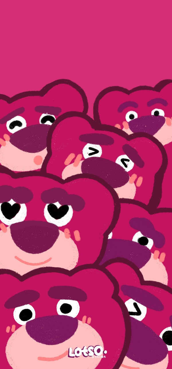 Hình nền đầu gấu dâu Lotso 20