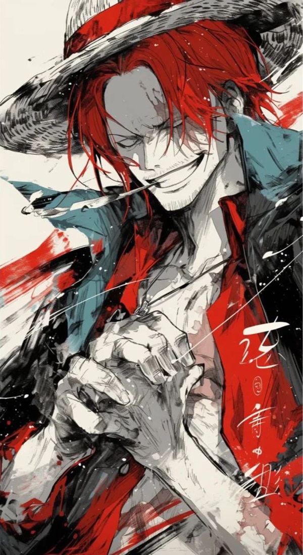 hình ảnh one piece shanks 3