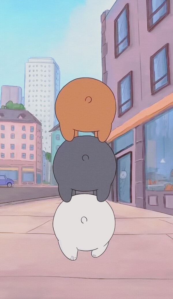 Hình nền We bare bears 4