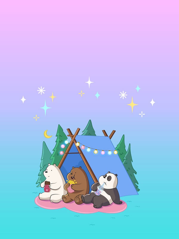 Hình nền We bare bears 2