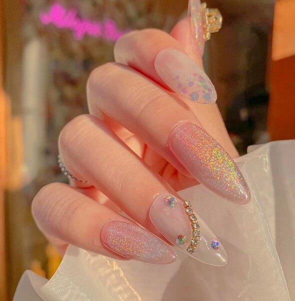 Nail mắt mèo kim cương 6