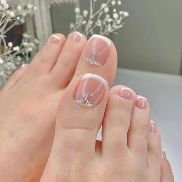 Mẫu nail chân xinh 10