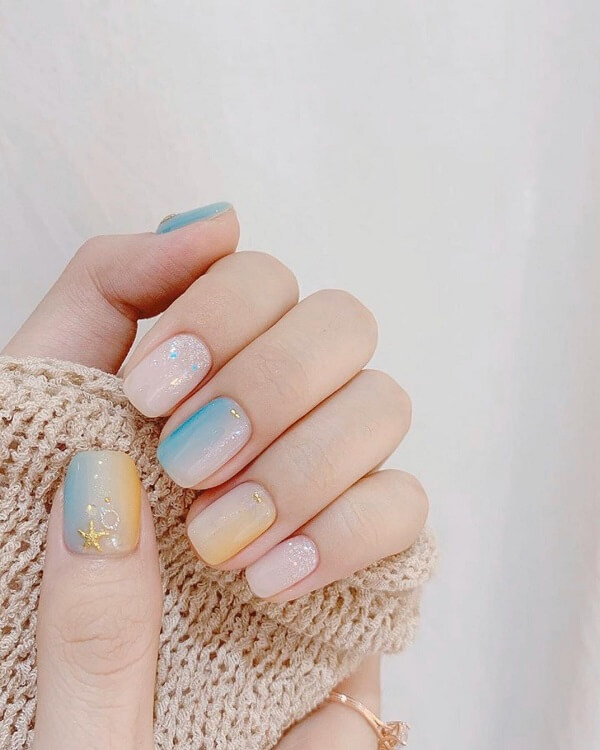 Màu nail đẹp tôn da ngăm 4