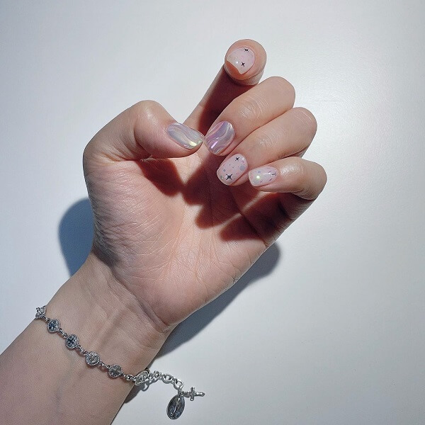 Mẫu nail đơn giản 6