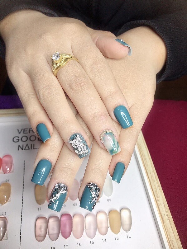 mẫu nail ombre đẹp 4