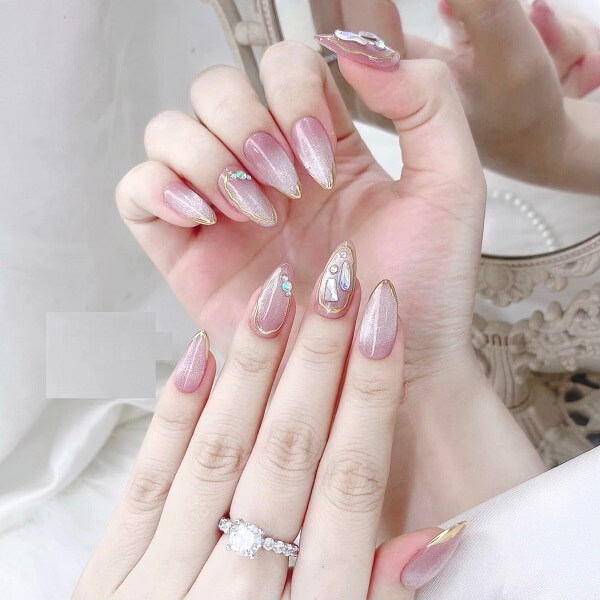 Mẫu nail thạch đẹp 7