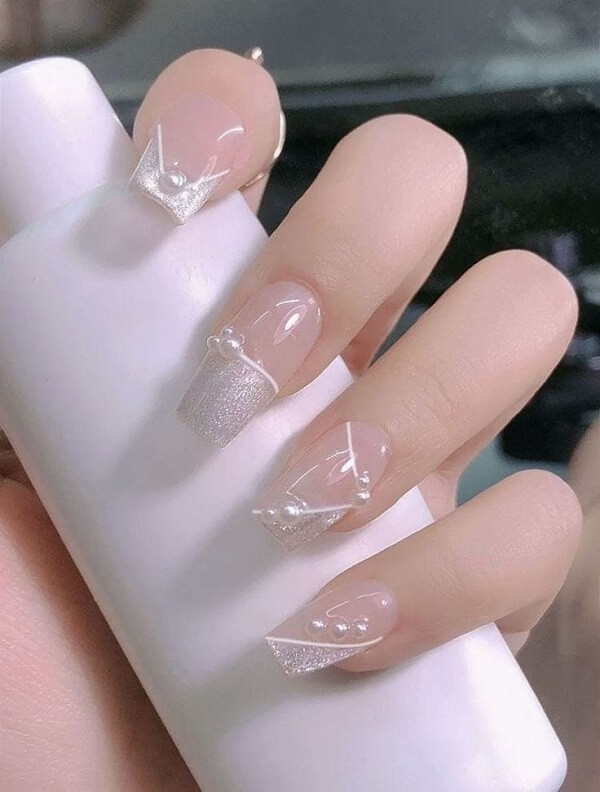 Mẫu nail xinh đơn giản 1