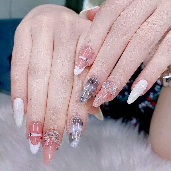 mẫu nail tay xinh 3