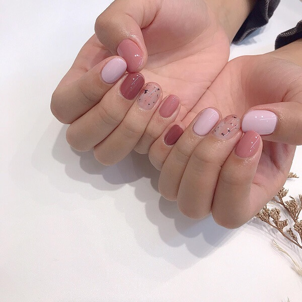 Nail hồng thạch 1