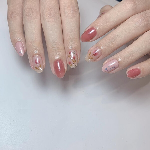 Nail hồng thạch 4