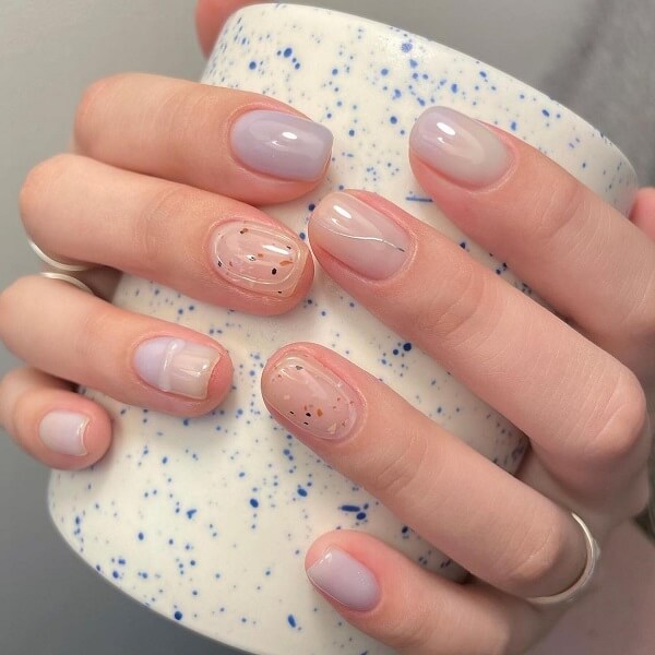 Mẫu nail tay đơn giản 5