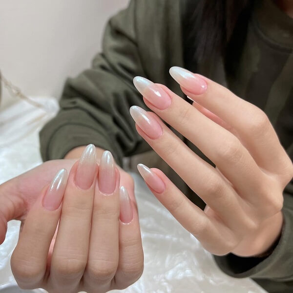 Nail tráng gương ngọc trai 10