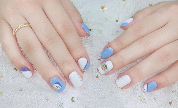 Mẫu nail đẹp đi biển 4