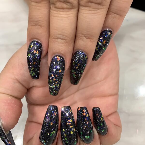 Mẫu nail galaxy 14