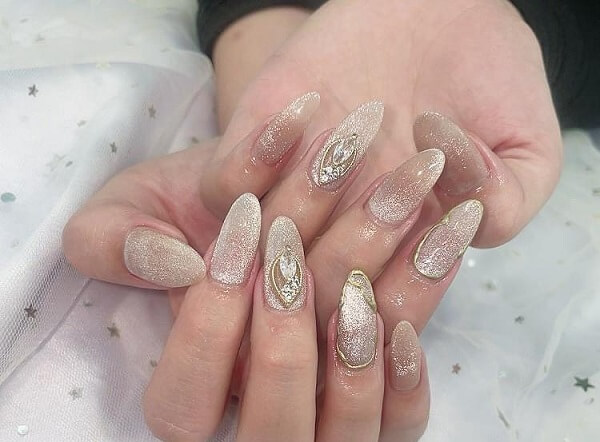 Mẫu nail vintage 5