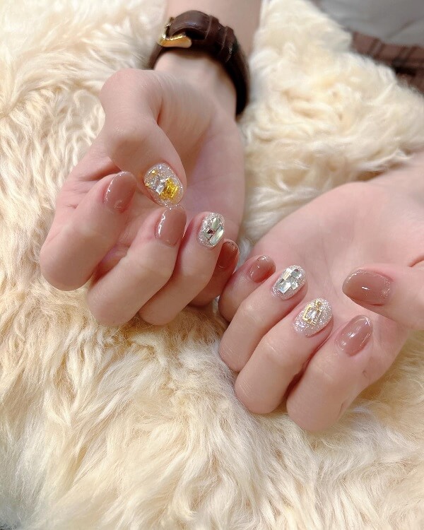 Nail lấp lánh kim tuyến 1