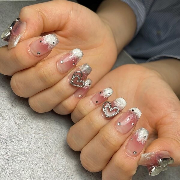 Nail lấp lánh kim tuyến 9