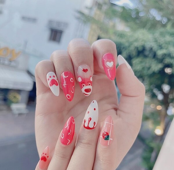 vẽ hoạt hình nail 3