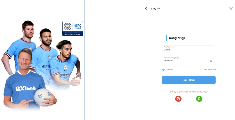 Hướng dẫn đăng nhập 8Xbet không bị chặn đơn giản